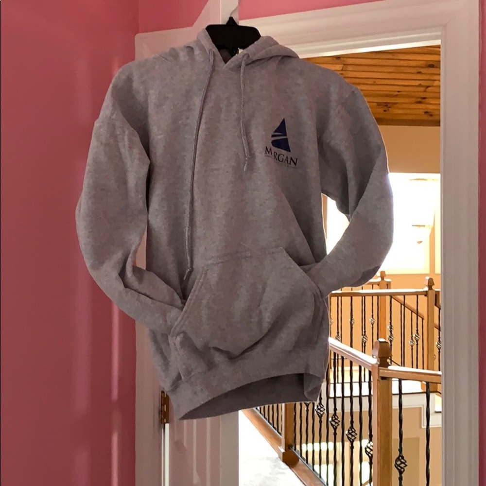 Grey Morgan contractions hoodie